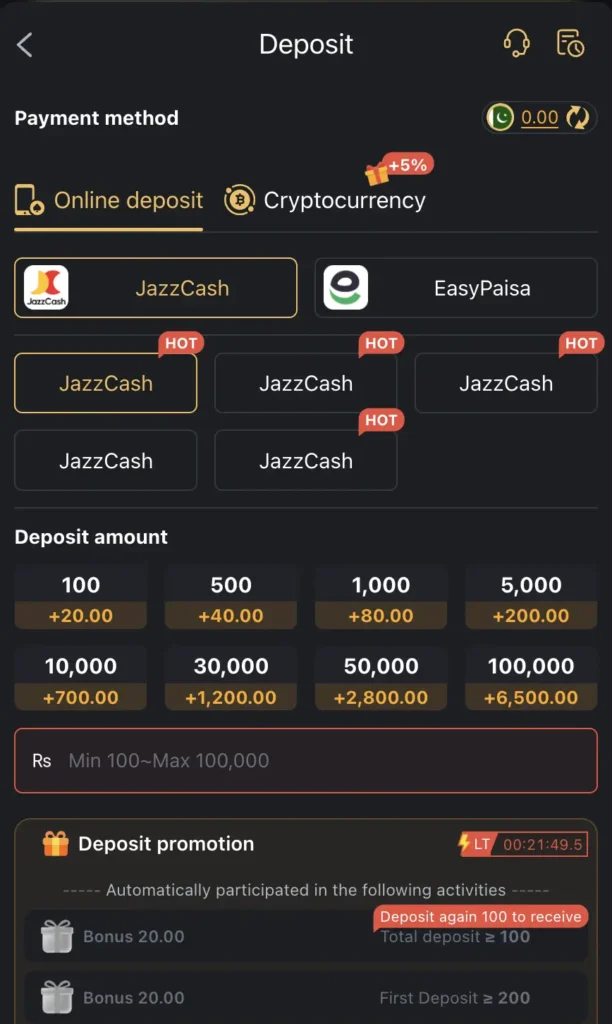 M999 Deposit